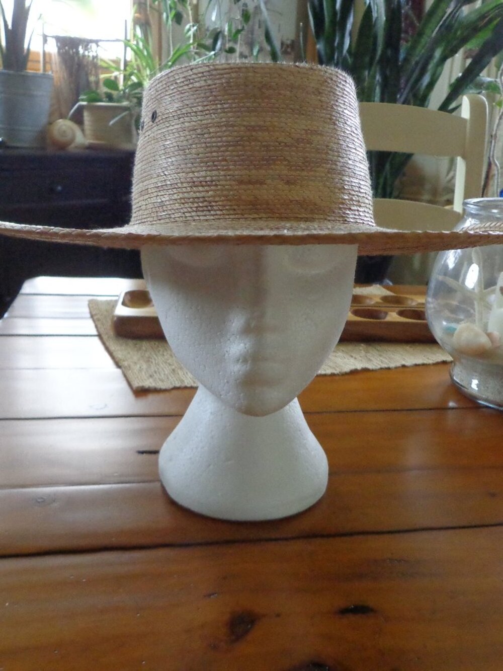 FIRM NEW Terrain Outback Palm Leaf Woven Sun Hat NO OFFERS ACCEPTED!!!! - Picture 2 of 11